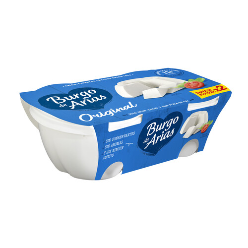 Alcampo BURGO DE ARIAS Queso fresco BURGO DE ARIAS 2 x 230 g