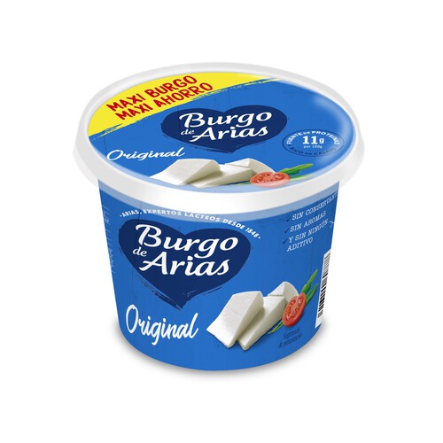 Alcampo BURGO DE ARIAS Queso fresco BURGO DE ARIAS tarrina de 500 g
