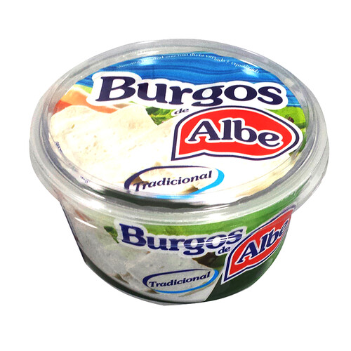 Alcampo BURGOS de ALBE Queso fresco tradicional BURGOS de ALBE 500 g