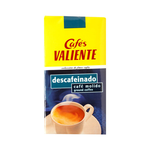 Alcampo CAFÉS VALIENTE Café molido descafeinado 250 g