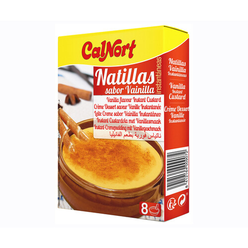 Alcampo CALNORT Natillas instantáneas de vainilla 130 g