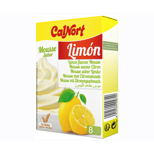 Alcampo CALNORT Preparado de mousse sabor limón 2 X 65 g