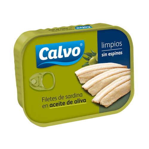 Alcampo CALVO Filetes de sardina en aceite de oliva 75 g