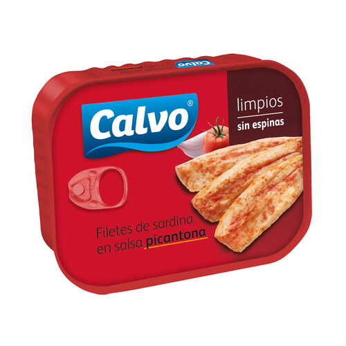 Alcampo CALVO Filetes de sardina en salsa picantona 75 g