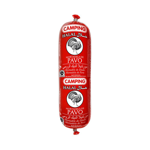 Alcampo CAMPING de Argal Mortadela de pavo con garantia Halal 400 g