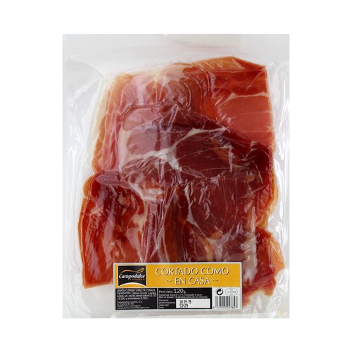 Alcampo CAMPODULCE Jamón serrano cortado como en casa CAMPODULCE 120 g
