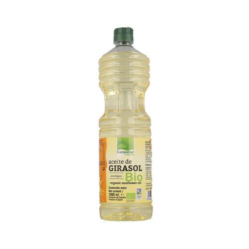 Alcampo CAMPOMAR NATURE Aceite de girasol ecológico 1 l