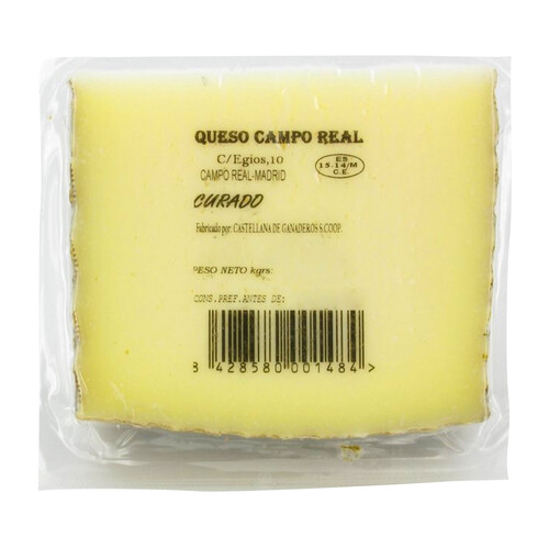 Alcampo CAMPOREAL Queso curado oveja CAMPORREAL Cuña 250 g