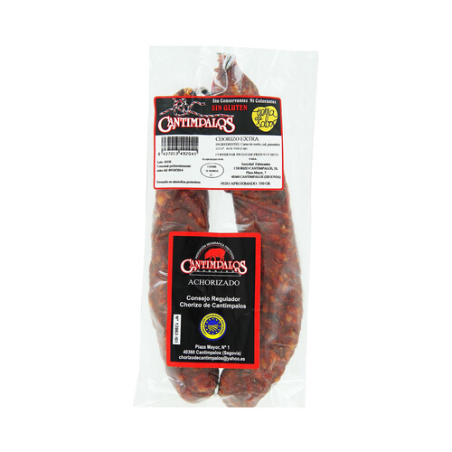 Alcampo CANTIMPALOS Chorizo de categoria extra con IPG Cantimpalos CANTIMPALOS 350 g