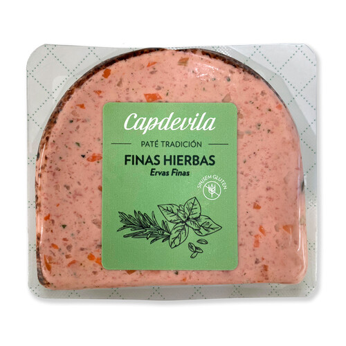 Alcampo CAPDEVILLA Paté tradiconal a las finas hierbas 100 g