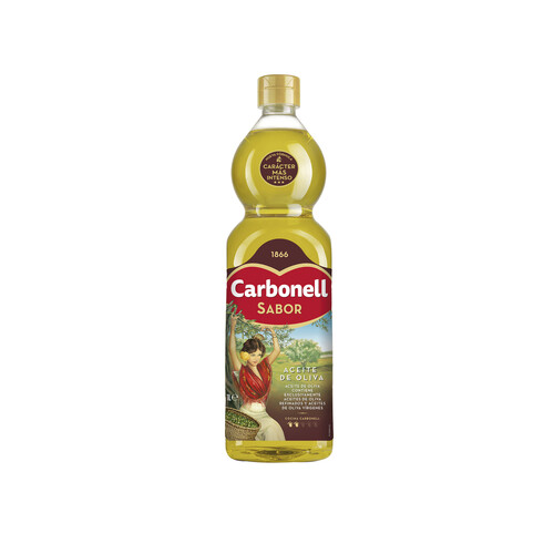 Alcampo CARBONEL SABOR Aceite de oliva intenso botella 1 l