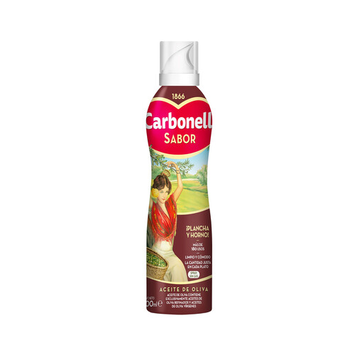 Alcampo CARBONELL Aceite de oliva spray especial plancha Sabor bote de 200 ml