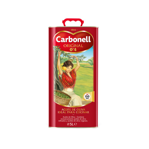 Alcampo CARBONELL Aceite de oliva suave garrafa de 5 l