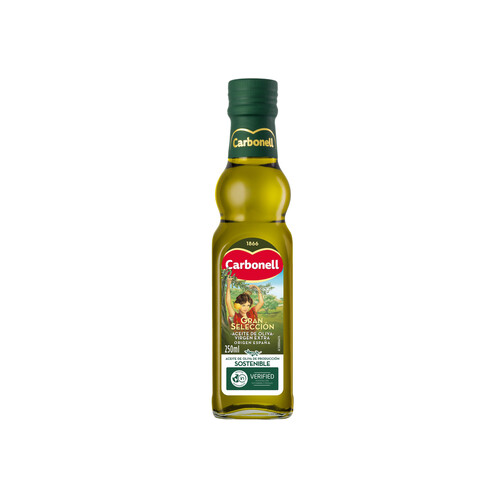 Alcampo CARBONELL Gran Selección Aceite de oliva virgen extra botella 250 ml