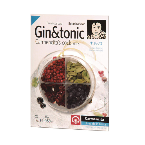Alcampo CARMENCITA Botánicos para preparar gintonics CARMENCITA Cocktails 16 g