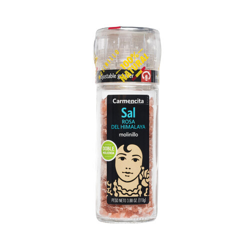 Alcampo CARMENCITA Molinillo sal rosa del Himalaya CARMENCITA 110 g
