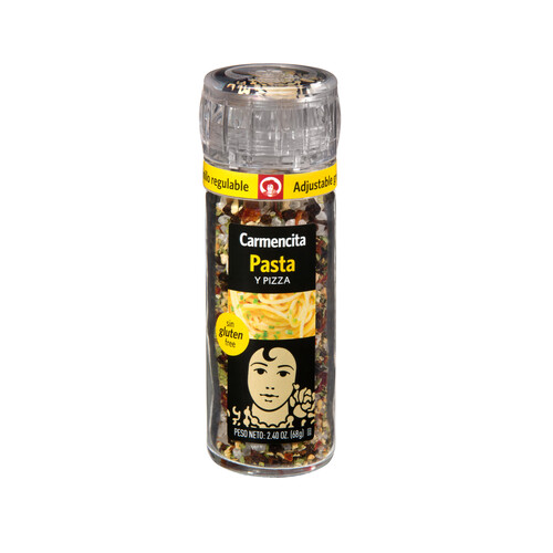 Alcampo CARMENCITA Sazonador para pasta sensaciones de la Toscana en molinillo CARMENCITA frasco de 28 g