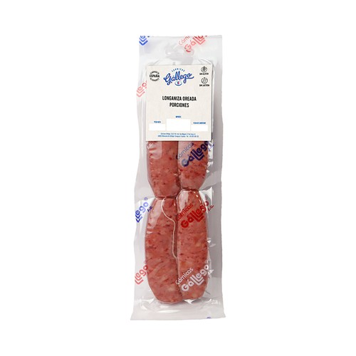 Alcampo CARNICAS GÁLLEGO Longaniza oreada cortada en porciones 380 g
