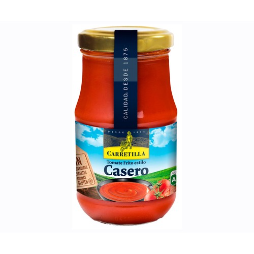 Alcampo CARRETILLA Tomate frito casero en frasco 350 gr