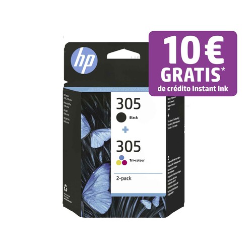 Alcampo Cartucho de Tinta HP 305 6ZD17AE negro y tricolor