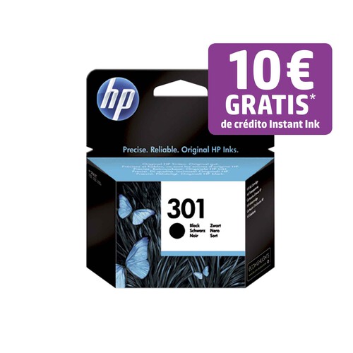 Alcampo Cartucho de tinta original HP 301 CH561EE negro