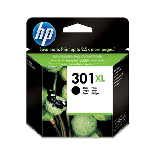 Alcampo Cartucho de tinta original HP 301XL CH563EE negro