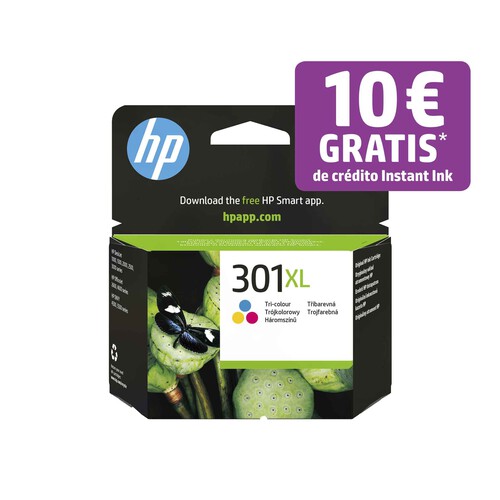 Alcampo Cartucho de tinta original HP 301XL CH564EE tricolor