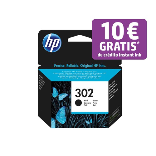 Alcampo Cartucho de tinta original HP 302 F6U66AE negro