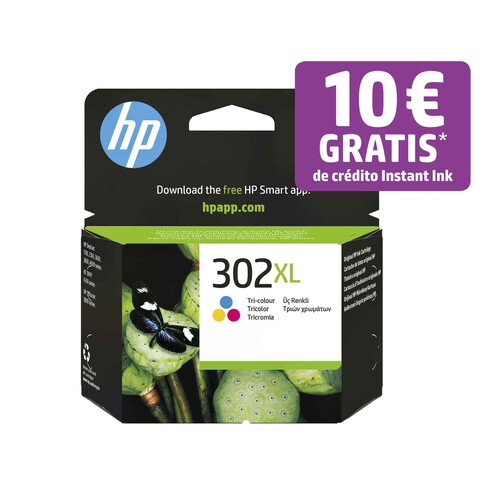 Alcampo Cartucho de tinta original HP 302XL F6U67AE tricolor