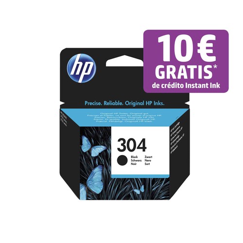 Alcampo Cartucho de tinta original HP 304 N9K06AE negro