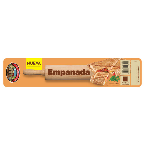Alcampo CASA TARRADELLAS Masa fresca cuadrada para elaborar empanadas CASA TARRADELLAS 230 g