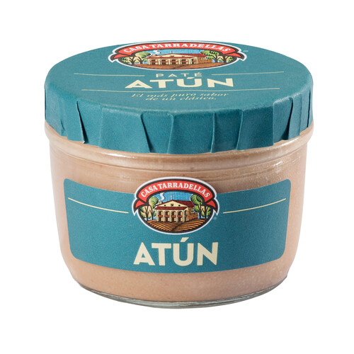 Alcampo CASA TARRADELLAS Paté de atún CASA TARRADELLAS frasco de 125 g