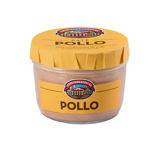Alcampo CASA TARRADELLAS Paté de pollo CASA TARRADELLAS frasco de 125 g