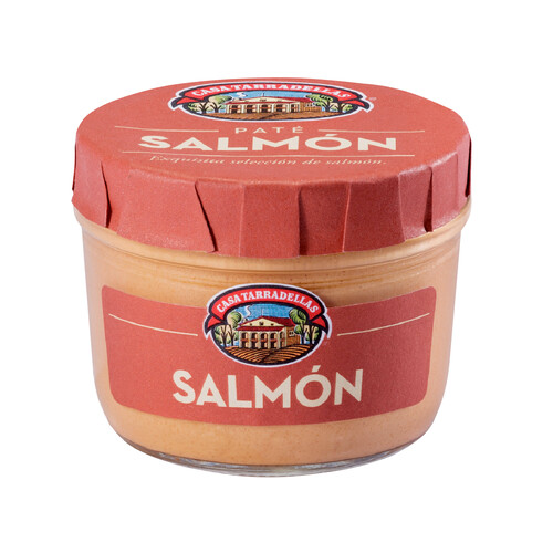 Alcampo CASA TARRADELLAS Paté de salmón CASA TARRADELLAS frasco de 125 g