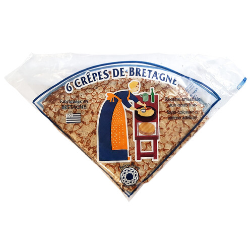 Alcampo CASA WESTFALIA Crepes de la Bretagne francesa elaborados de forma artesanal CASA WESTFALIA 6 uds