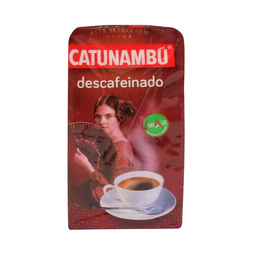 Alcampo CATUNAMBÚ Café molido natural descafeinado 250 g