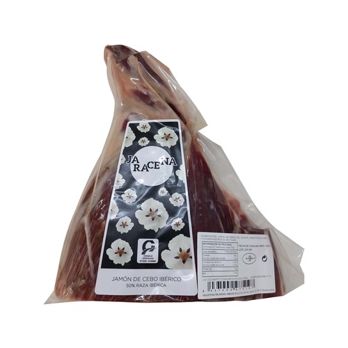 Alcampo Centro jamón de cebo ibérico 50% raza ibérica JARACENA - Loncha fina 1 mm