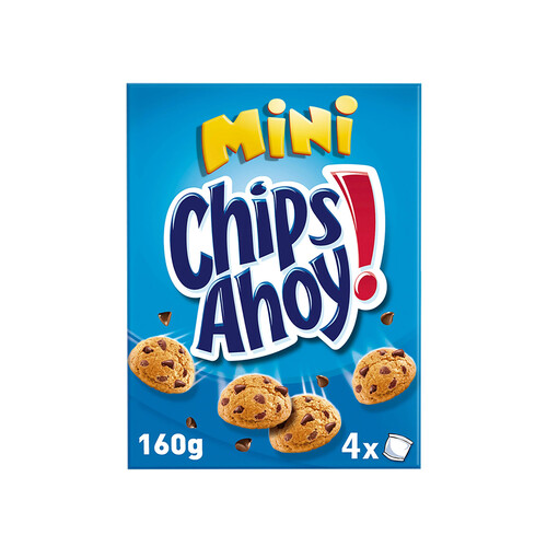 Alcampo CHIPS AHOY mini galletas con pepitas de chocolate caja 160 g