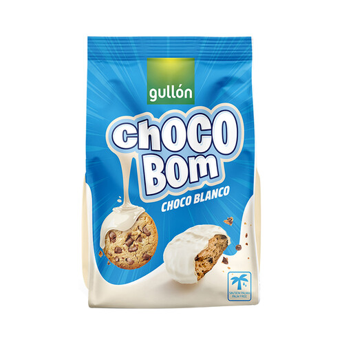 Alcampo CHOCOBOM Galletas de chocolate blanco 200 g