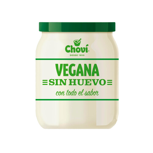 Alcampo CHOVI Mayonesa vegana con todo el sabor de la original 500 ml