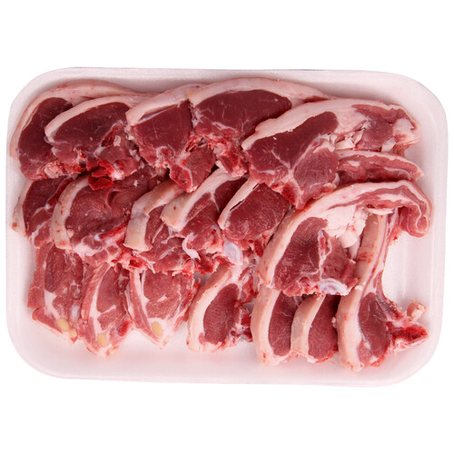 Alcampo Chuletas de calidad extra de aguja palo o riñonada de cordero
