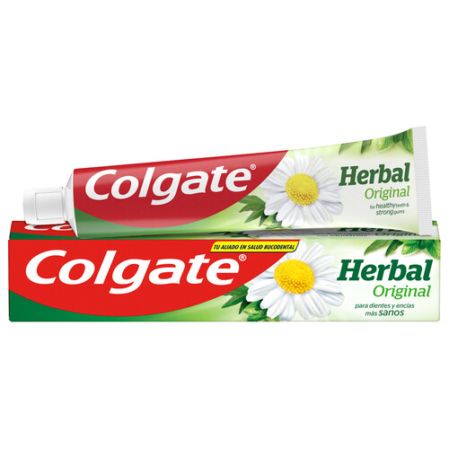 Alcampo COLGATE Herbal original Pasta de dientes con flúor y extractos de plantas 75 ml