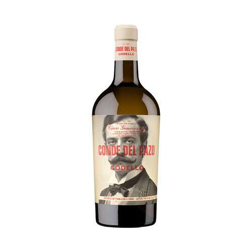 Alcampo CONDE DEL PAZO Vino blanco con D.O.Bierzo botella 75 cl