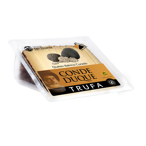 Alcampo CONDE DUQUE Queso mezcla curado Ibérico trufa CONDE DUQUE 250 g