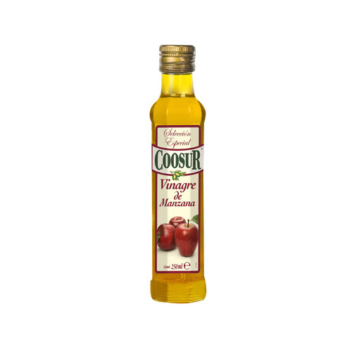 Alcampo COOSUR Vinagre de manzana selección especial COOSUR botella de 250 ml