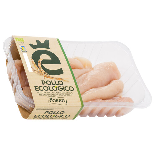 Alcampo COREN Bandeja de pechuga de pollo ecológico fileteada