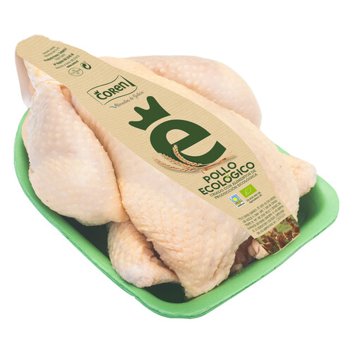 Alcampo COREN Bandeja de pollo ecológico limpio y entero