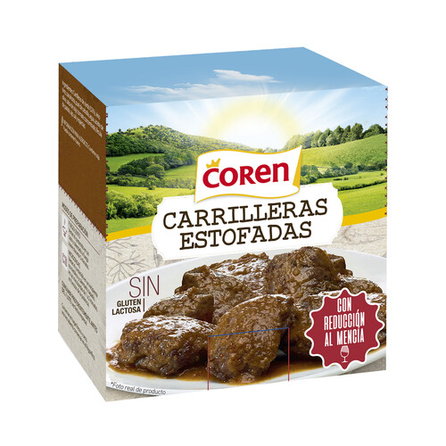 Alcampo COREN Carrilleras estofadas sin gluten y sin lactosa 380 g