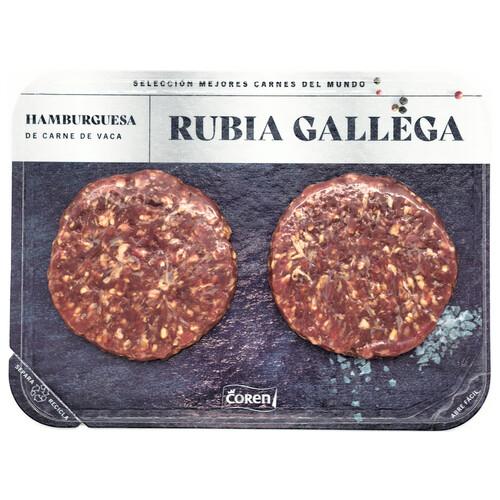 Alcampo COREN Hamburguesas de vaca rubia gallega 2 x 150 g