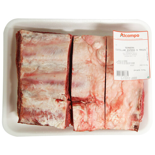 Alcampo Costilla De Ternera De 3ª Troceada Especial Asados